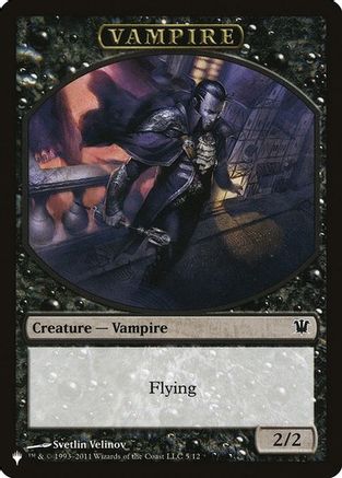 Vampire // Zombie Double-sided Token (LIST-5 // 5) - The List Reprints | Grognard Games