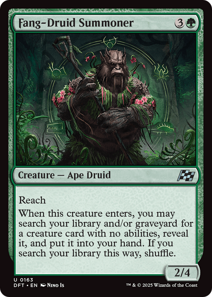 Fang-Druid Summoner [Aetherdrift] | Grognard Games