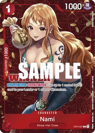 Nami (Tournament Pack Vol. 3) [Winner] (ST01-007) - One Piece Promotion Cards Foil | Grognard Games