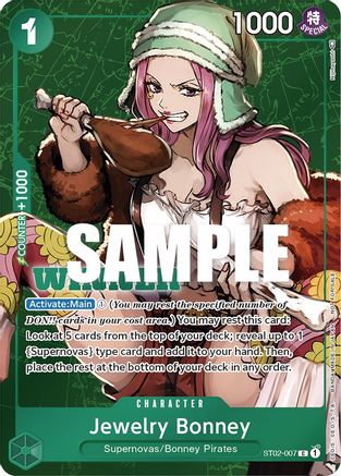 Jewelry Bonney (Tournament Pack Vol. 3) [Winner] (ST02-007) - One Piece Promotion Cards Foil | Grognard Games