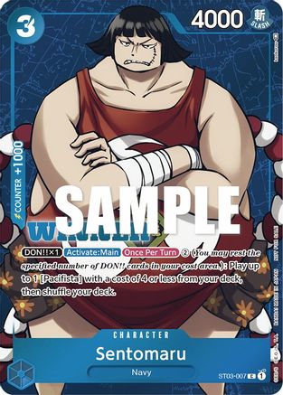 Sentomaru (Tournament Pack Vol. 3) [Winner] (ST03-007) - One Piece Promotion Cards Foil | Grognard Games