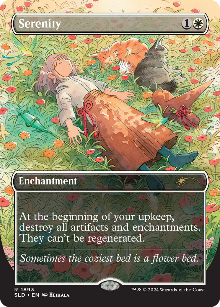 Serenity (SLD-1893) - Secret Lair Drop (Borderless) Foil | Grognard Games