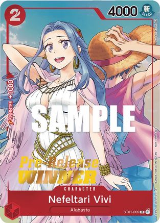 Nefeltari Vivi (OP-03 Pre-Release Tournament) [Winner] (ST01-009) - One Piece Promotion Cards Foil | Grognard Games