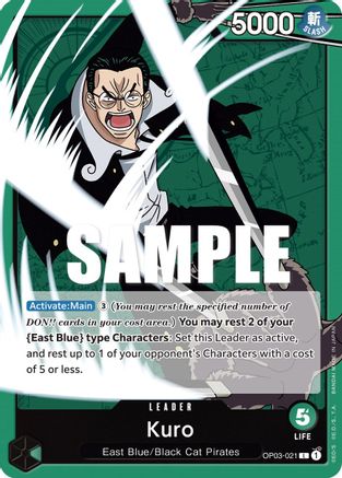Kuro (OP03-021) - Pillars of Strength | Grognard Games