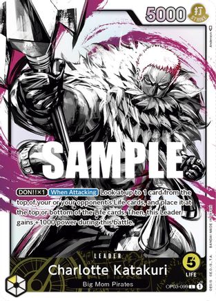 Charlotte Katakuri (099) (Alternate Art) (OP03-099) - Pillars of Strength Foil | Grognard Games
