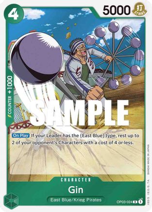 Gin (OP03-024) - Pillars of Strength Foil | Grognard Games