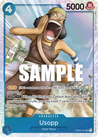 Usopp (OP03-041) - Pillars of Strength Foil | Grognard Games