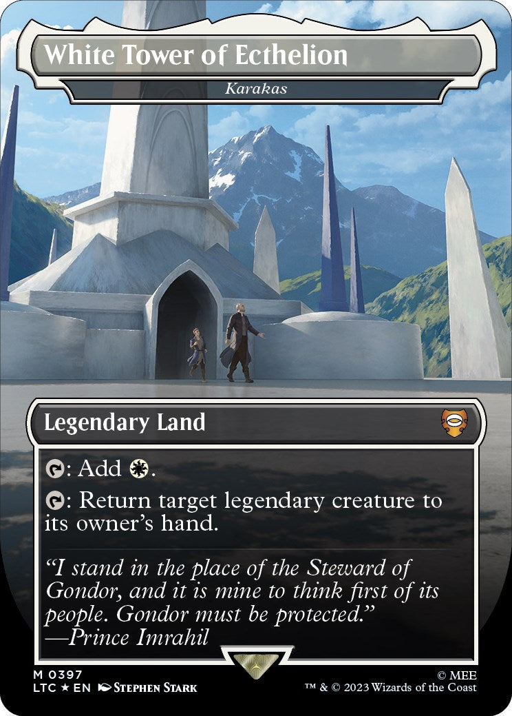 White Tower of Ecthelion - Karakas (Surge Foil Realms and Relics) [The Lord of the Rings: Tales of Middle-Earth Commander] | Grognard Games