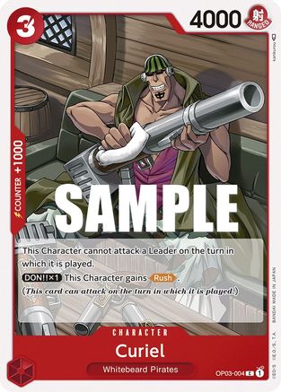 Curiel (OP03-004) - Pillars of Strength | Grognard Games