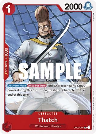 Thatch (OP03-005) - Pillars of Strength | Grognard Games