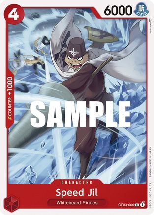 Speed Jil (OP03-006) - Pillars of Strength | Grognard Games