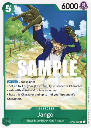Jango (OP03-028) - Pillars of Strength Foil | Grognard Games