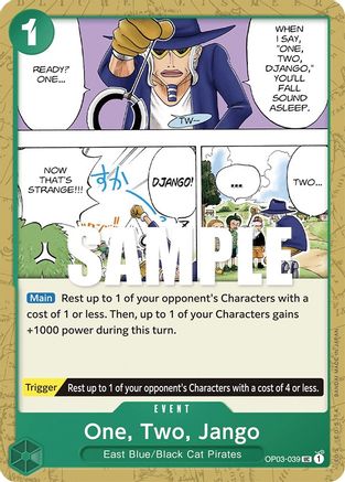 One, Two, Jango (OP03-039) - Pillars of Strength | Grognard Games