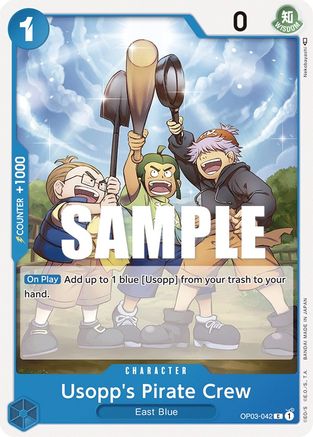 Usopp's Pirate Crew (OP03-042) - Pillars of Strength | Grognard Games