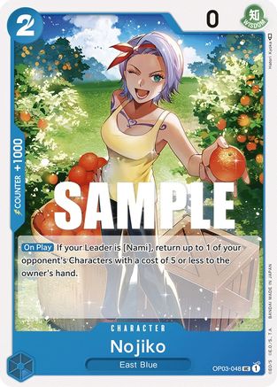 Nojiko (OP03-048) - Pillars of Strength | Grognard Games