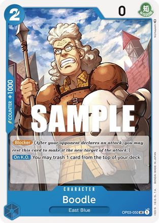 Boodle (OP03-050) - Pillars of Strength | Grognard Games