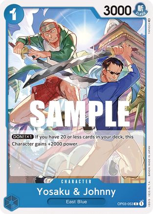 Yosaku & Johnny (OP03-053) - Pillars of Strength | Grognard Games