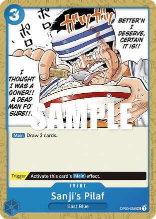 Sanji's Pilaf (OP03-056) - Pillars of Strength | Grognard Games
