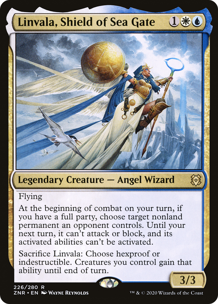 Linvala, Shield of Sea Gate [Zendikar Rising] | Grognard Games