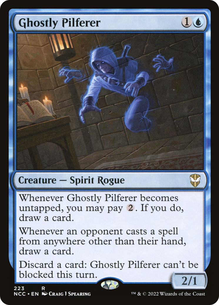 Ghostly Pilferer [Streets of New Capenna Commander] | Grognard Games