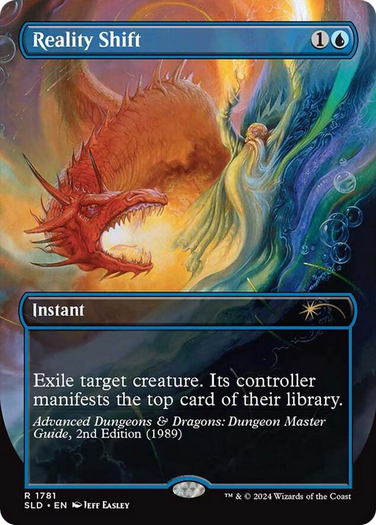 Reality Shift (SLD-1781) - Secret Lair Drop (Borderless) Foil | Grognard Games