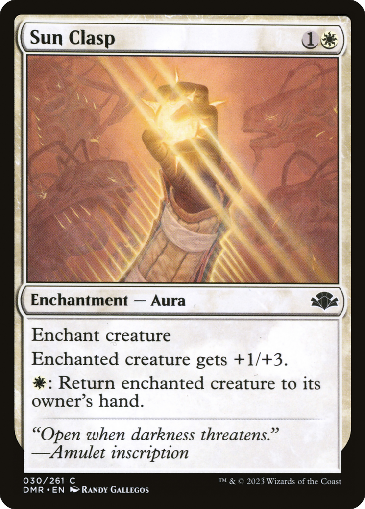 Sun Clasp [Dominaria Remastered] | Grognard Games