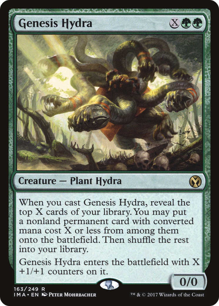 hydra cards mtg Elite Deck - Mono Green - Huge Creatures - Modern Legal - Custom Built - Magic The Gathering - Feral Hydra enters the battlefield with X +1/+1 counters on it Lair of the Hydra -