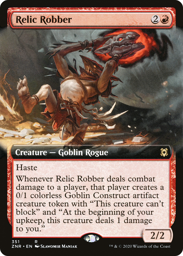 Relic Robber (Extended) [Zendikar Rising] | Grognard Games