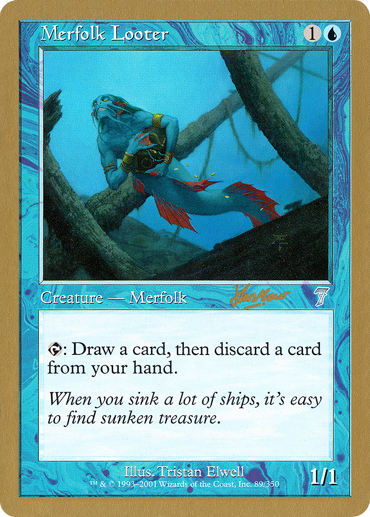Merfolk Looter (Sim Han How) [World Championship Decks 2002] | Grognard Games