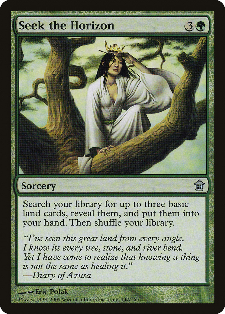 Seek the Horizon [Saviors of Kamigawa] | Grognard Games