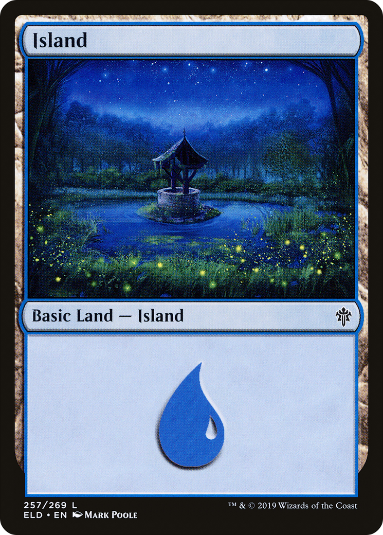 Island (257) [Throne of Eldraine] | Grognard Games