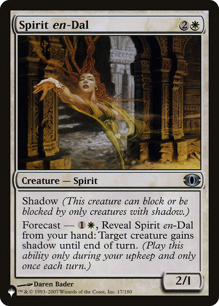 Spirit en-Dal [The List] | Grognard Games