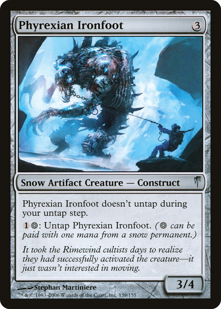 Phyrexian Ironfoot [Coldsnap] | Grognard Games