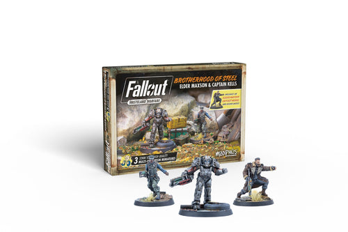 Fallout: Brotherhood of Steel - Elder Maxson and Captain Kells | Grognard Games