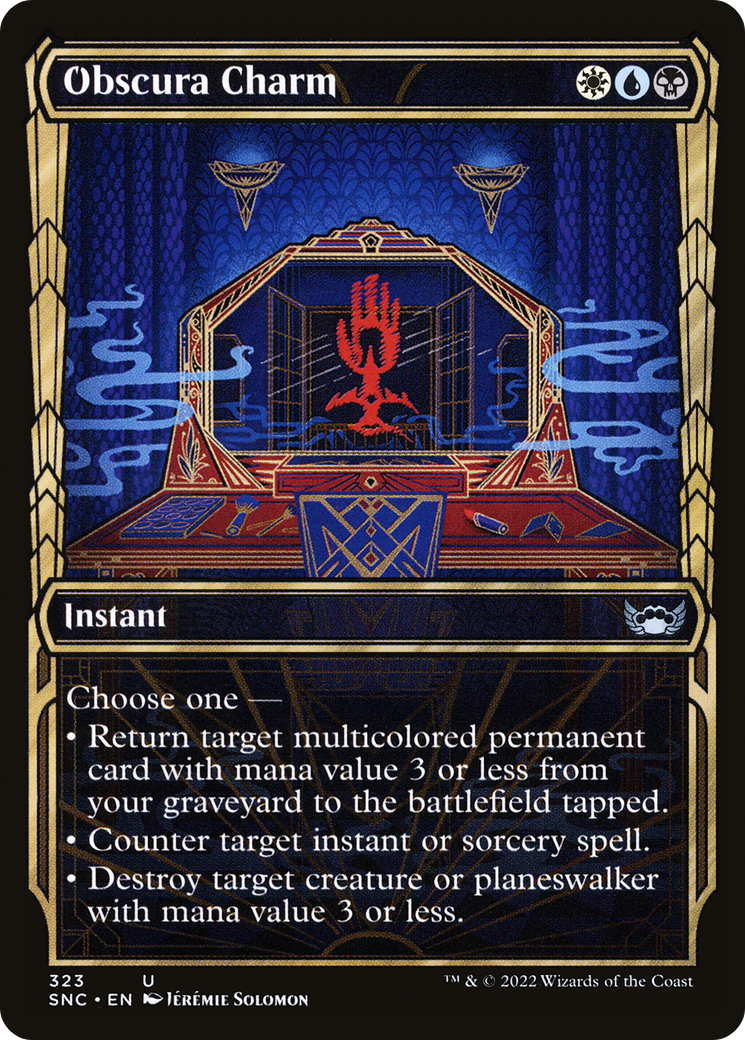 Obscura Charm (Showcase Golden Age) [Streets of New Capenna] | Grognard Games