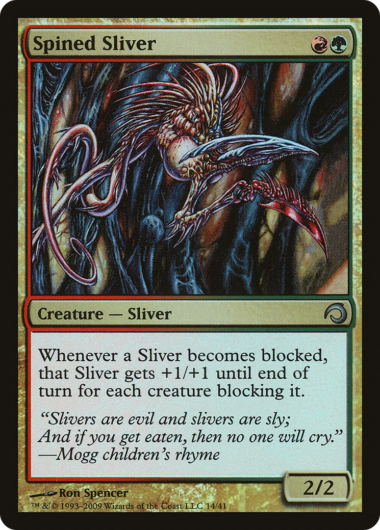 Spined Sliver [Premium Deck Series: Slivers] | Grognard Games