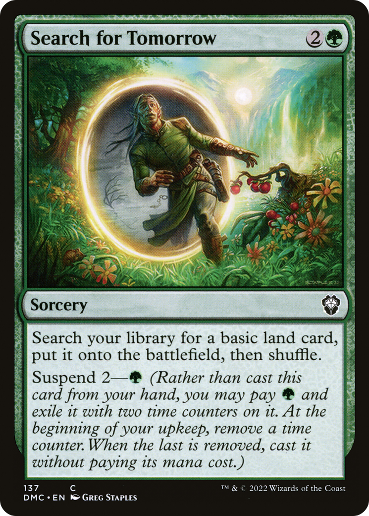 Search for Tomorrow [Dominaria United Commander] | Grognard Games