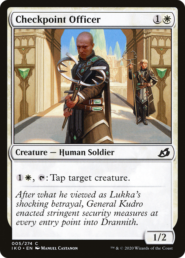 Checkpoint Officer [Ikoria: Lair of Behemoths] | Grognard Games