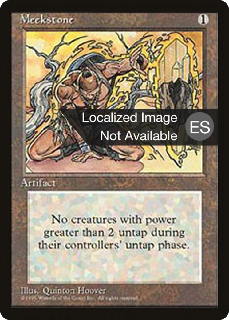 Meekstone [Fourth Edition (Foreign Black Border)] | Grognard Games