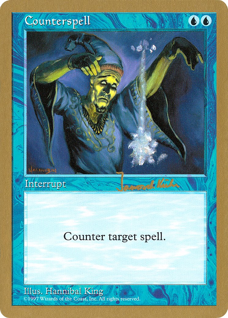 Counterspell (Janosch Kuhn) [World Championship Decks 1997] | Grognard Games