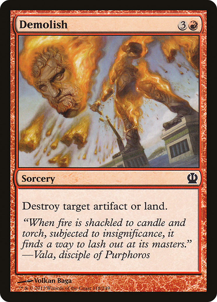 Demolish [Theros] | Grognard Games