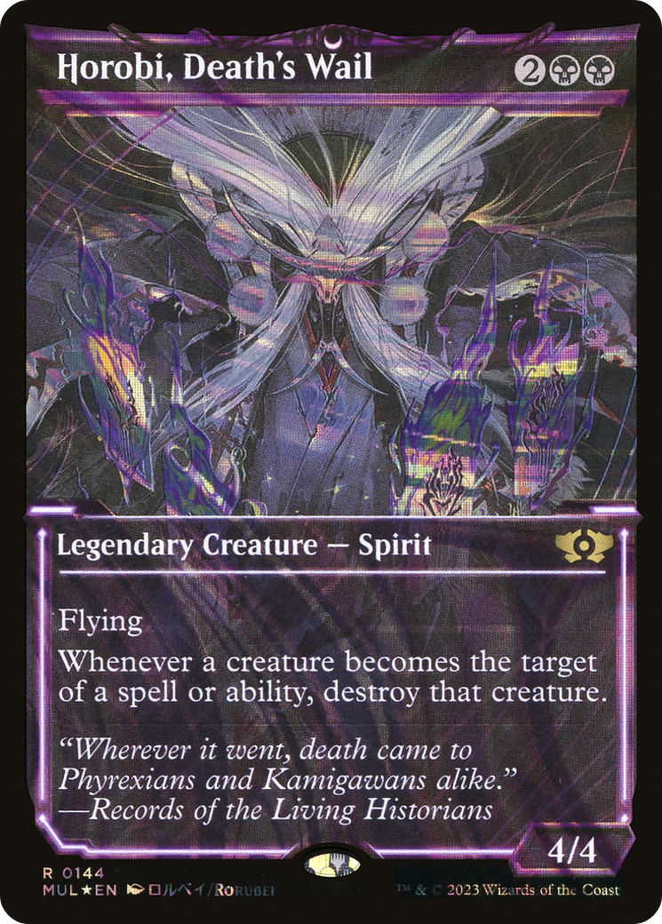 Horobi, Death's Wail (Halo Foil) [Multiverse Legends] | Grognard Games