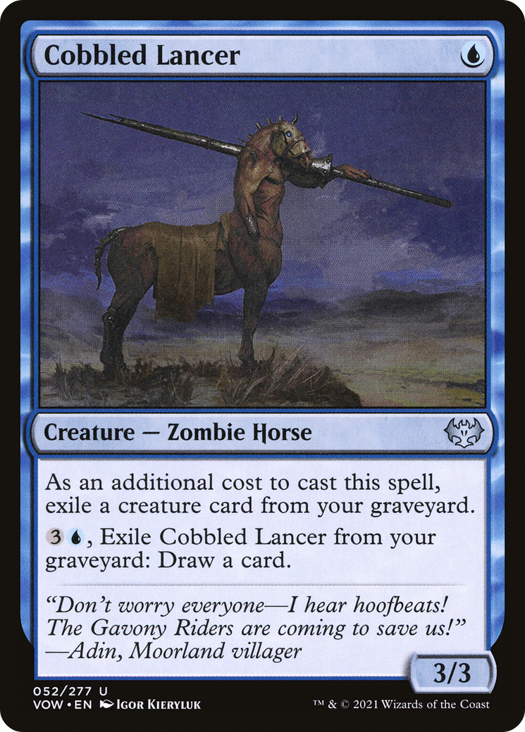 Cobbled Lancer [Innistrad: Crimson Vow] | Grognard Games