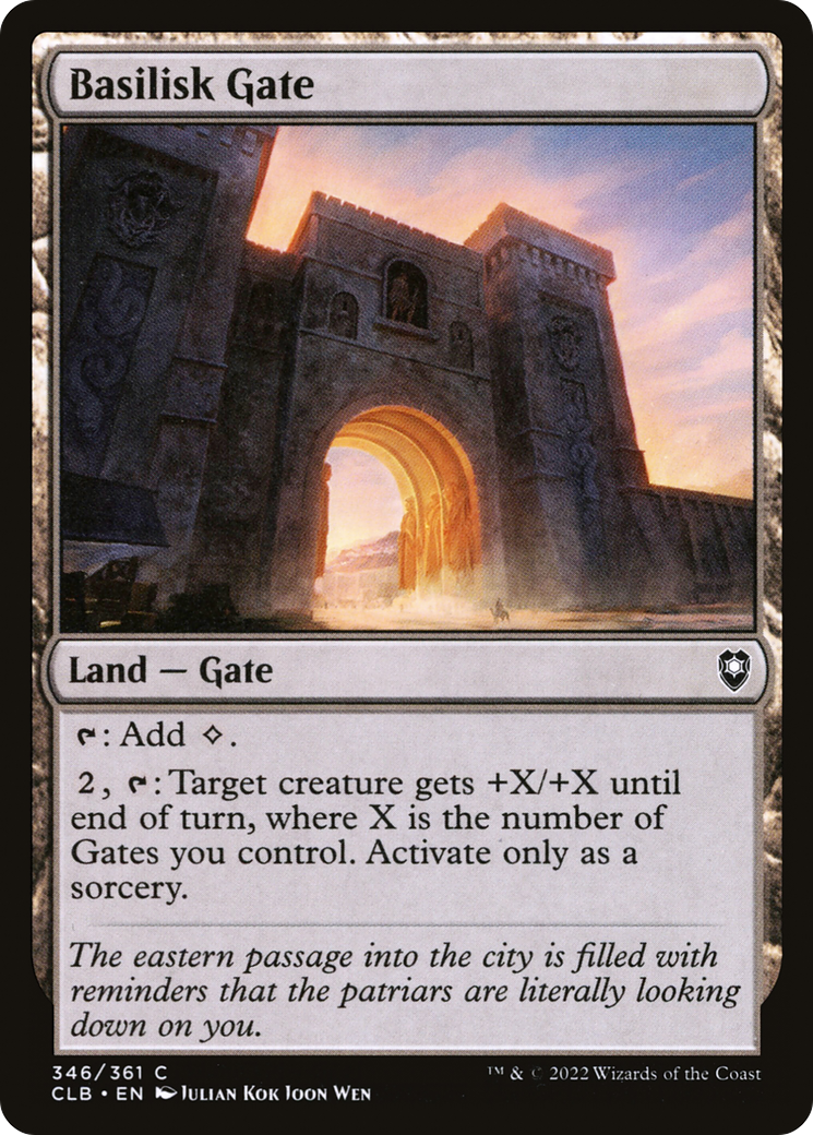 Basilisk Gate [Commander Legends: Battle for Baldur's Gate] | Grognard Games