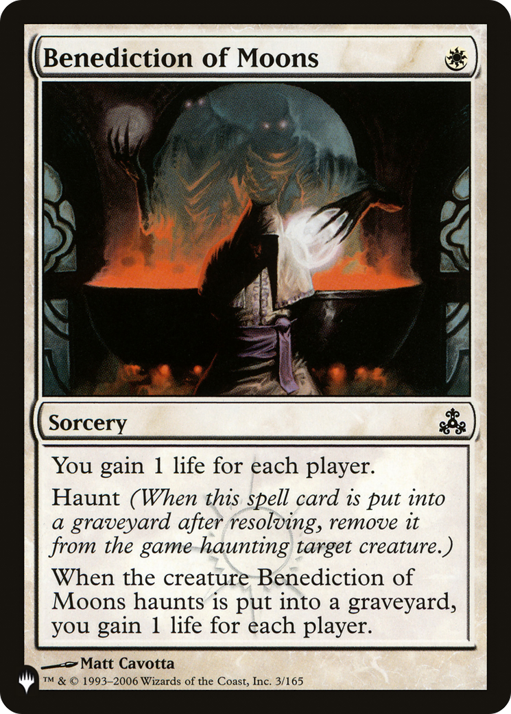 Benediction of Moons [The List] | Grognard Games