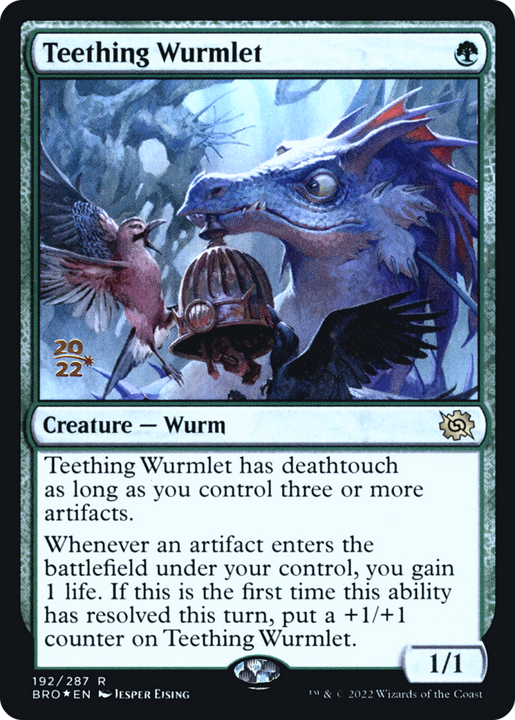Teething Wurmlet [The Brothers' War: Prerelease Promos] | Grognard Games