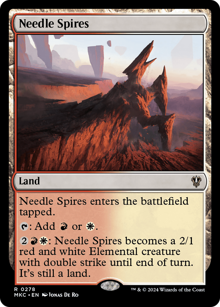 Needle Spires [Murders at Karlov Manor Commander] | Grognard Games