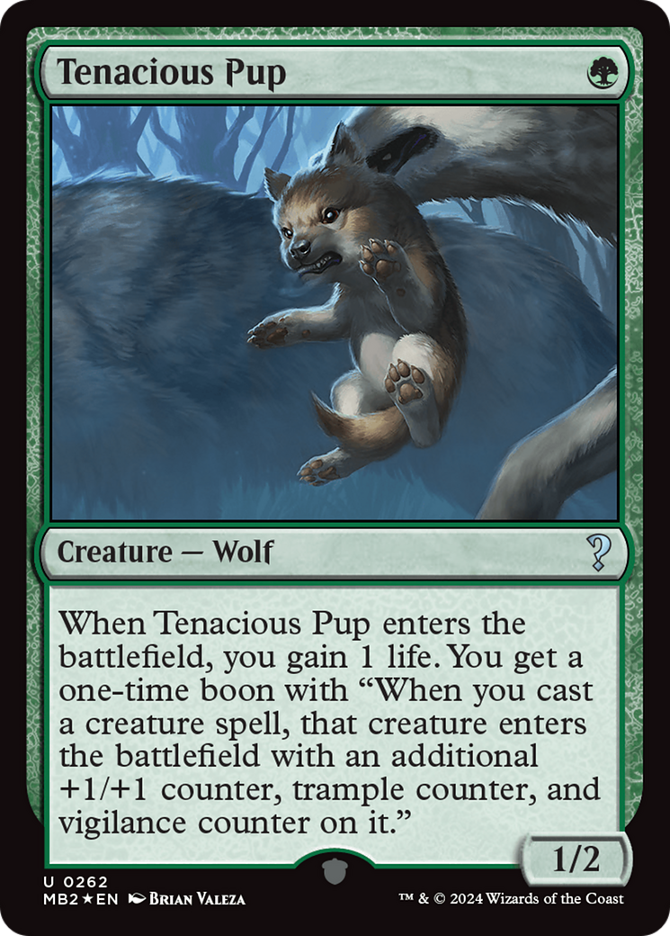 Tenacious Pup [Mystery Booster 2] | Grognard Games