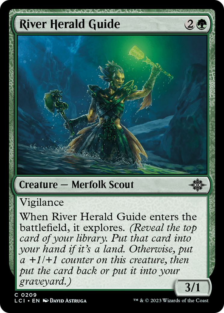 River Herald Guide [The Lost Caverns of Ixalan] | Grognard Games