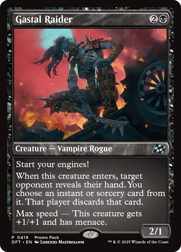 Gastal Raider (Promo Pack) [Aetherdrift Promos] | Grognard Games